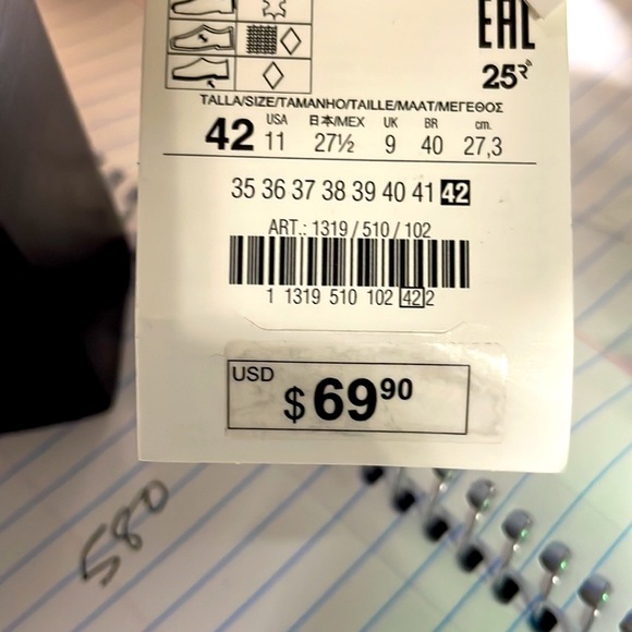 Comfort heel leather sandals - Picture 9 of 11